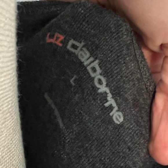 Liz Claiborne long sleeve casual top. Heather gray/black Size Large - Picture 4 of 4